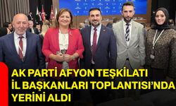 AK Parti Afyon Teşkilatı İl Başkanları Toplantısı’nda yerini aldı