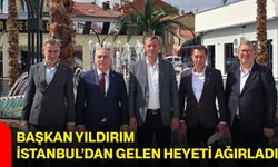Başkan Yıldırım, İstanbul’dan gelen heyeti ağırladı