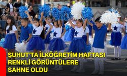 Şuhut’ta İlköğretim Haftası renkli görüntülere sahne oldu