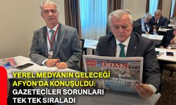 Yerel medyanın geleceği Afyon’da konuşuldu: Gazeteciler sorunları tek tek sıraladı