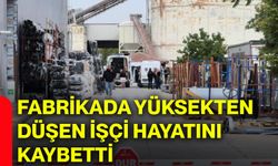Fabrikada yüksekten düşen işçi hayatını kaybetti