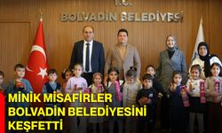 Minik misafirler Bolvadin Belediyesini keşfetti