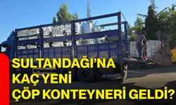Sultandağı’na kaç yeni çöp konteyneri geldi?