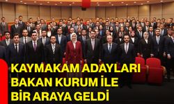 Kaymakam adayları Bakan Kurum ile bir araya geldi