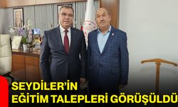 Seydiler’in eğitim talepleri görüşüldü