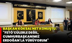 Başkan Köksal net konuştu: “FETÖ’cülerle değil, Cumhurbaşkanımız Erdoğan’la yürüyorum”