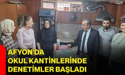 Afyon’da okul kantinlerinde denetimler başladı