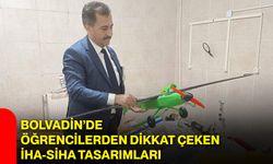 Bolvadin’de öğrencilerden dikkat çeken İHA-SİHA tasarımları