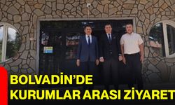 Bolvadin’de kurumlar arası ziyaret