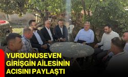 Yurdunuseven, Girişgin ailesinin acısını paylaştı