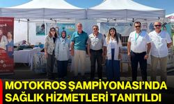 Motokros Şampiyonası’nda sağlık hizmetleri tanıtıldı