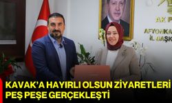 Kavak’a hayırlı olsun ziyaretleri peş peşe gerçekleşti