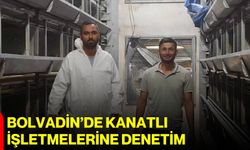 Bolvadin’de kanatlı işletmelerine denetim