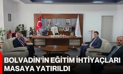 Bolvadin’in eğitim ihtiyaçları masaya yatırıldı