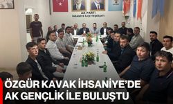 Özgür Kavak İhsaniye’de AK Gençlik ile buluştu
