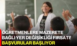 Öğretmenlere mazerete bağlı yer değişikliği fırsatı! Başvurular başlıyor