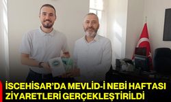 İscehisar’da Mevlid-i Nebi Haftası ziyaretleri gerçekleştirildi