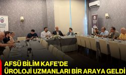 AFSÜ Bilim Kafe’de üroloji uzmanları bir araya geldi