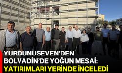 Yurdunuseven’den Bolvadin’de yoğun mesai: Yatırımları yerinde inceledi