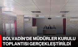 Bolvadin’de Müdürler Kurulu Toplantısı gerçekleştirildi