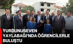 Yurdunuseven, Yaylabağı’nda öğrencilerle buluştu