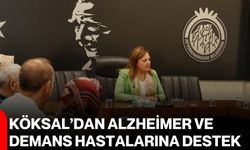Köksal’dan alzheimer ve demans hastalarına destek