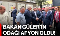 Bakan Güler’in odağı Afyon oldu