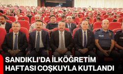 Sandıklı’da İlköğretim Haftası coşkuyla kutlandı