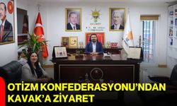 Otizm Konfederasyonu’ndan Kavak’a ziyaret