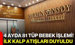 4 ayda 81 tüp bebek işlemi! İlk kalp atışları duyuldu