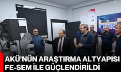 AKÜ’nün araştırma altyapısı FE-SEM ile güçlendirildi