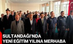 Sultandağı’nda yeni eğitim yılına merhaba