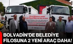 Bolvadin’de Belediye filosuna 2 yeni araç daha!