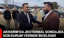 Akharım’da jeotermal sondajda son durum yerinde incelendi