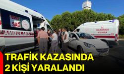 Trafik kazasında 2 kişi yaralandı