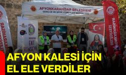 Afyon Kalesi için el ele verdiler