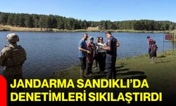 Jandarma Sandıklı’da denetimleri sıkılaştırdı