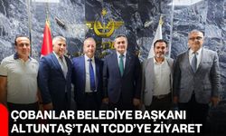 Çobanlar Belediye Başkanı Altuntaş’tan TCDD’ye ziyaret