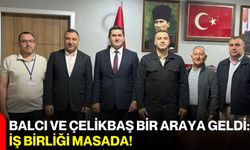 Balcı ve Çelikbaş bir araya geldi: İş birliği masada!