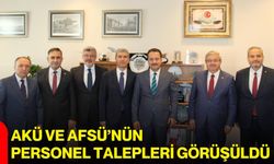 AKÜ ve AFSÜ’nün personel talepleri görüşüldü