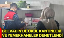 Bolvadin’de okul kantinleri ve yemekhaneler denetlendi