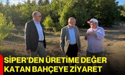Siper’den üretime değer katan bahçeye ziyaret