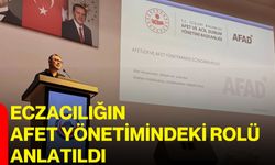 Eczacılığın afet yönetimindeki rolü anlatıldı