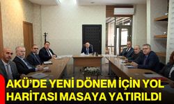 AKÜ’de yeni dönem için yol haritası masaya yatırıldı