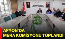 Afyon’da mera komisyonu toplandı