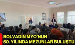 Bolvadin MYO’nun 50. yılında mezunlar buluştu