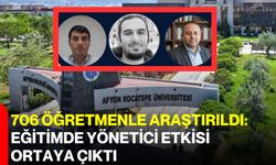 706 öğretmenle araştırıldı: Eğitimde yönetici etkisi ortaya çıktı