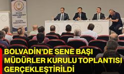Bolvadin’de sene başı müdürler kurulu toplantısı gerçekleştirildi