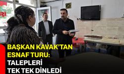 Başkan Kavak’tan esnaf turu: Talepleri tek tek dinledi