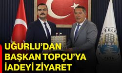 Uğurlu’dan Başkan Topçu’ya iadeyi ziyaret